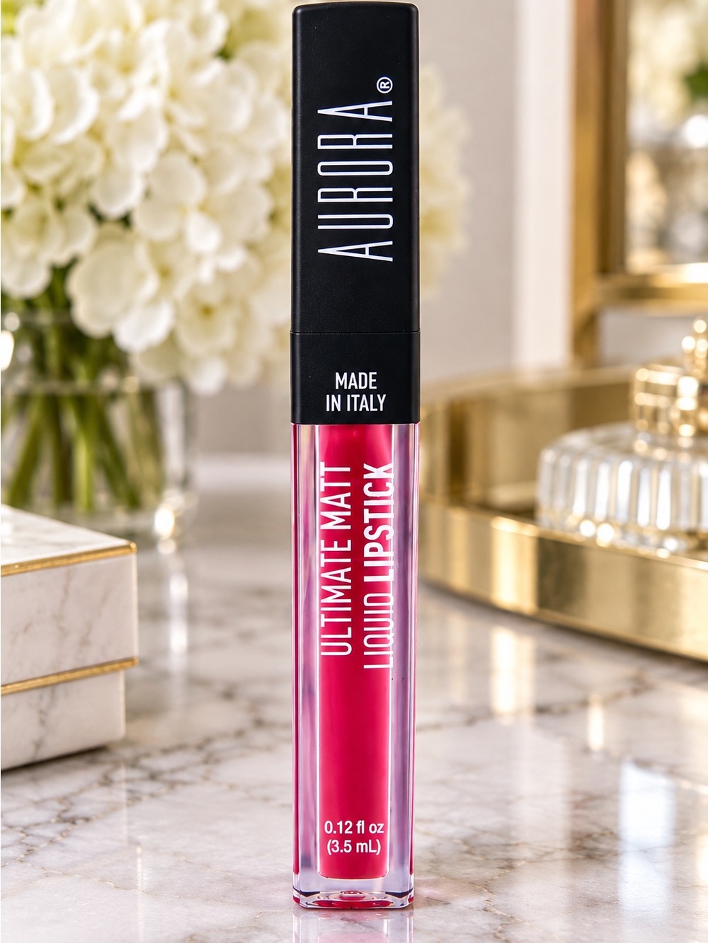 Aurora Ultimate Matt Liquid Lipstick Matt Comely 3.5 mL Made in Italy